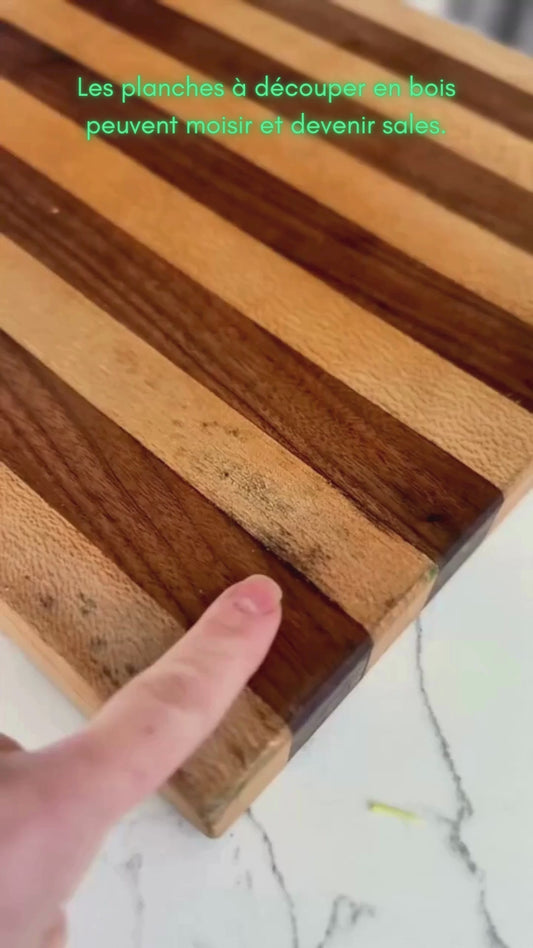 Set de 2 planches à découper 100 % titane